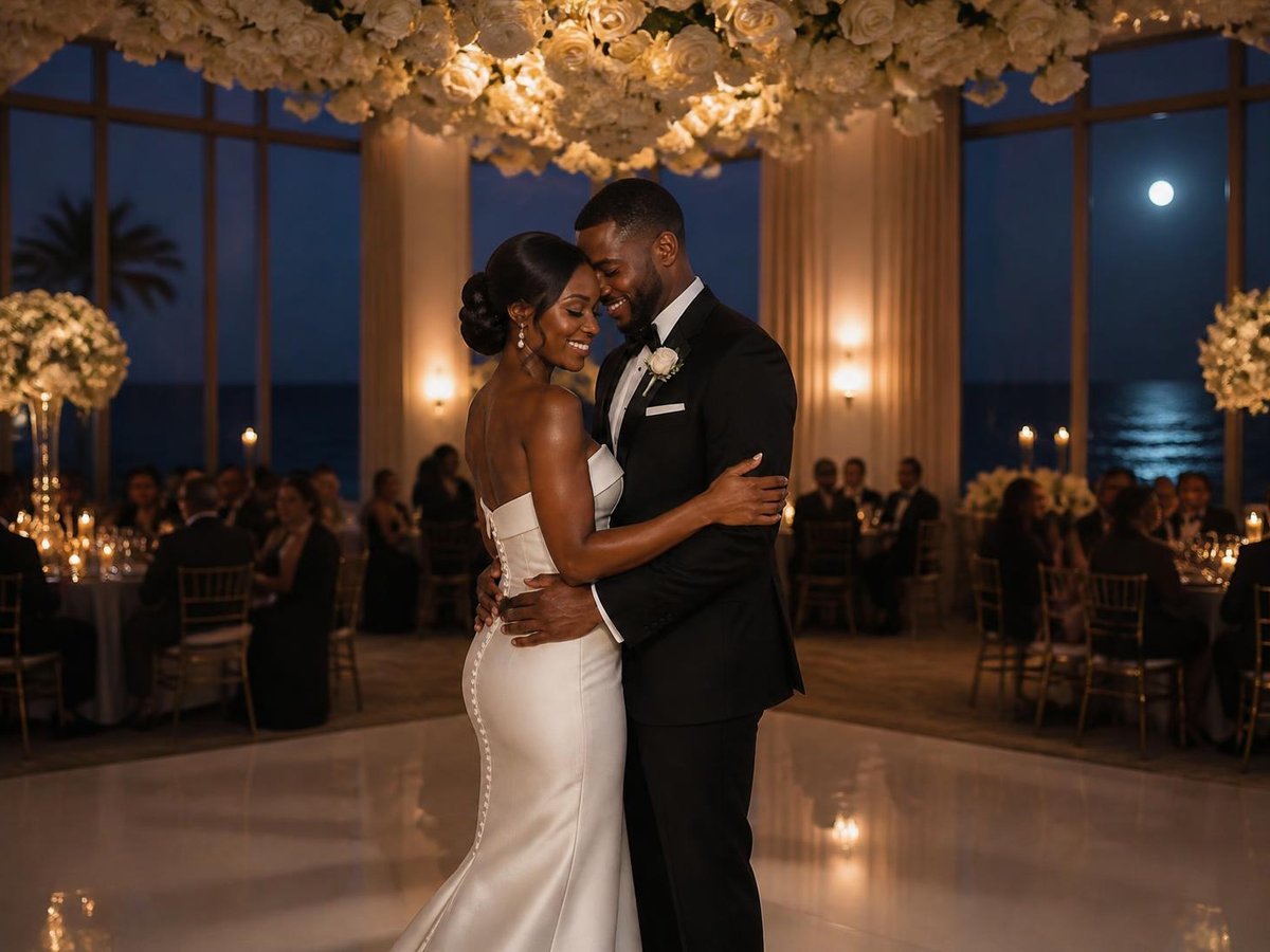 Aisha & Tom, a second moment from the day